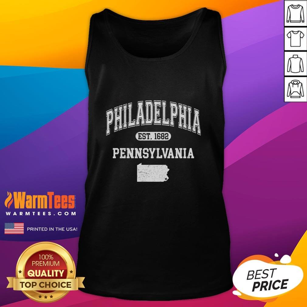 Good Philadelphia Pennsylvania Est 1682 Varsity T-Shirt - Image 4