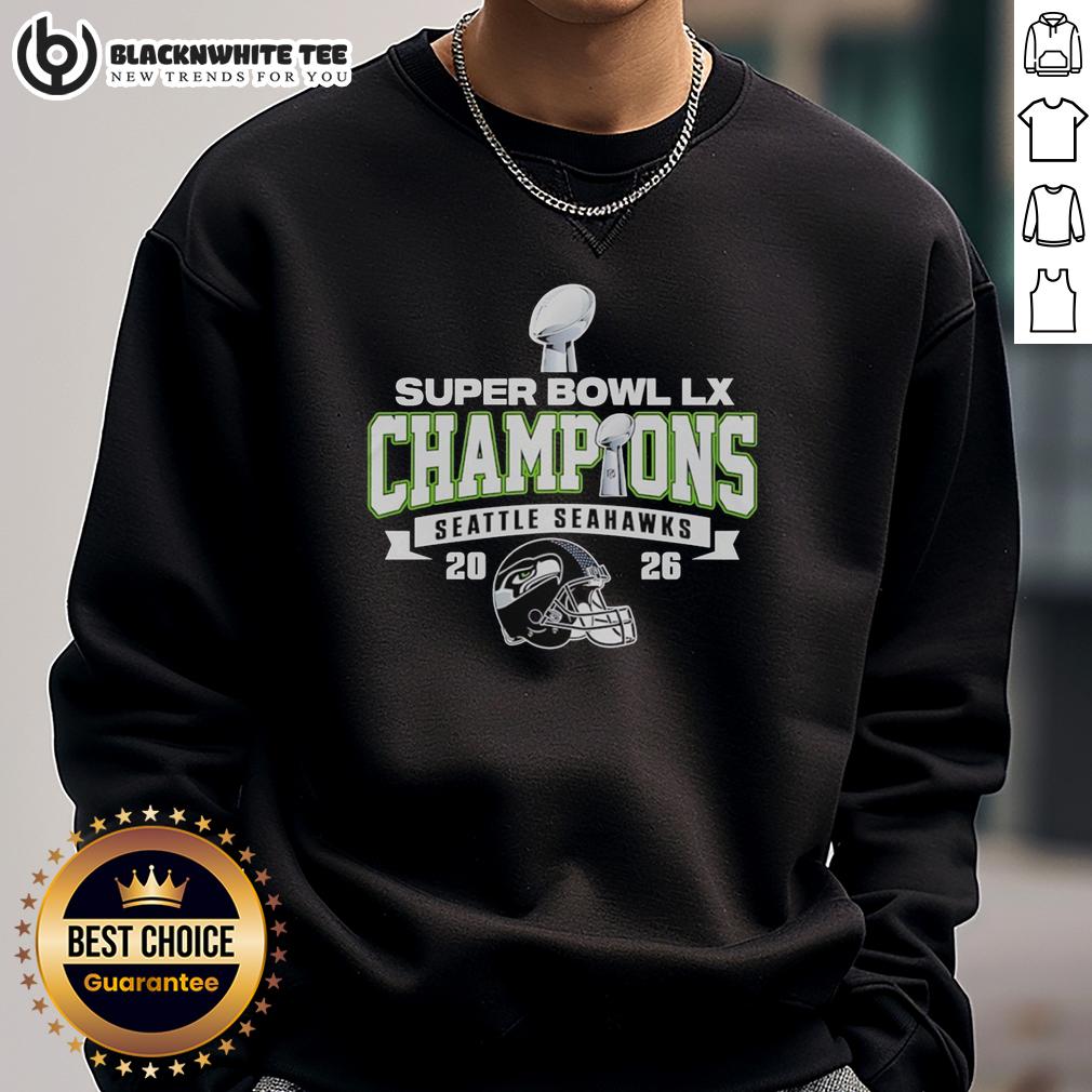 Good Seattle Seahawks Super Bowl Champions Football 2026 T-Shirt - Image 5