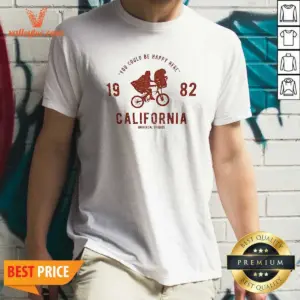 Top You Could Be Happy Here 1982 California Universal Studios ET Shirt