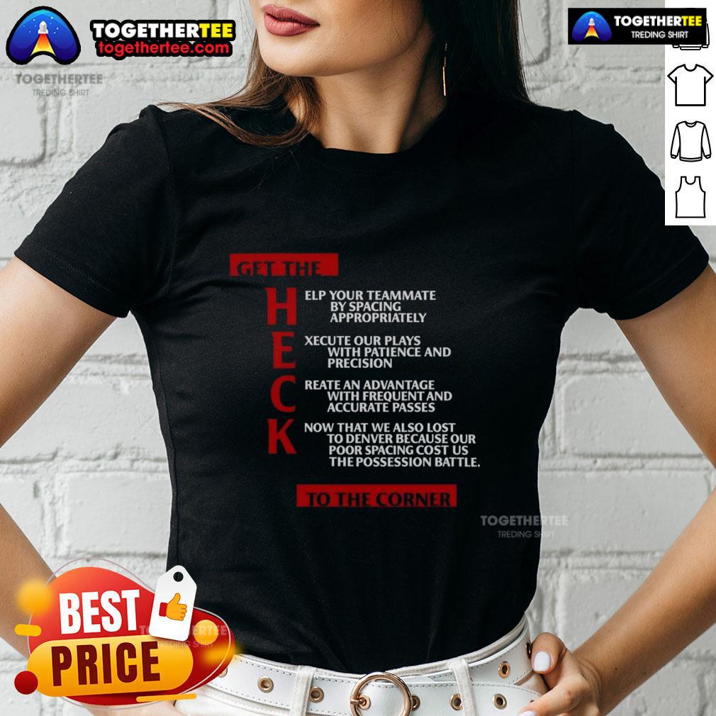 Awesome Clippers Get The Heck To The Corner T-Shirt - Image 3
