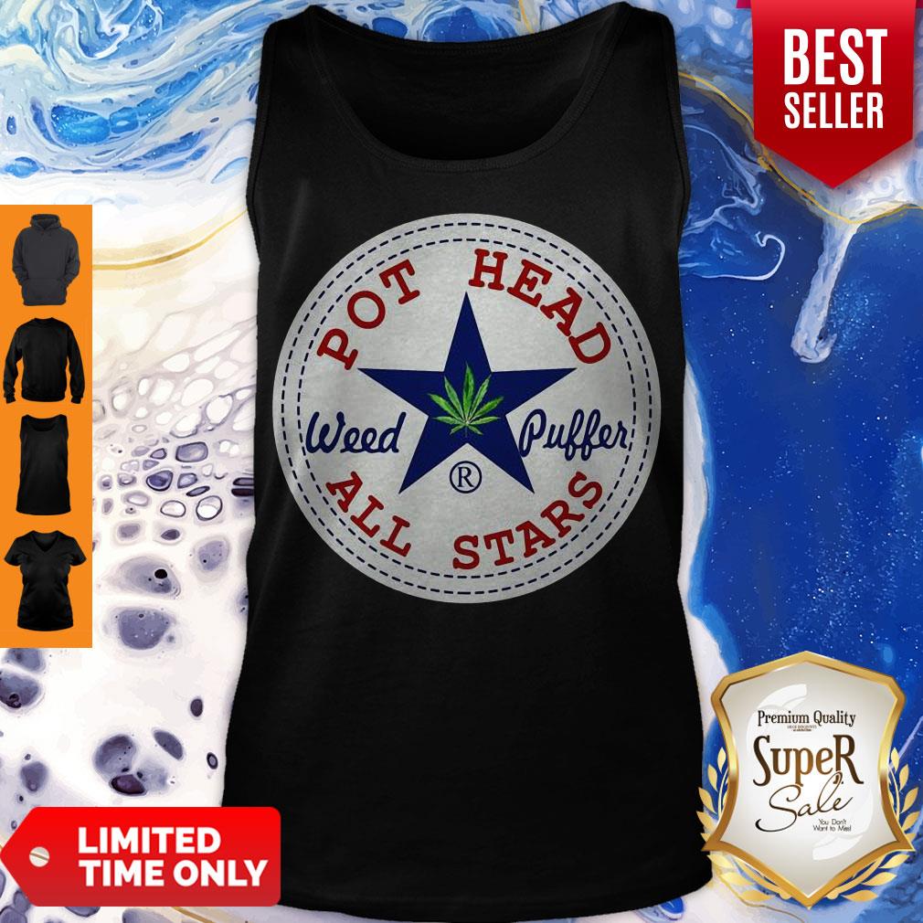 Nice Pot head All Stars Weed Puffer Shirt - Image 4
