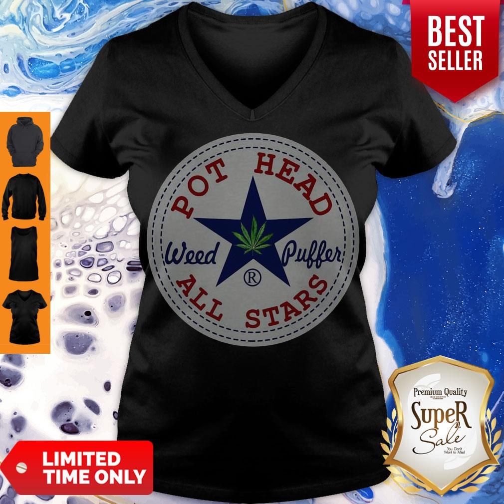 Nice Pot head All Stars Weed Puffer Shirt - Image 5