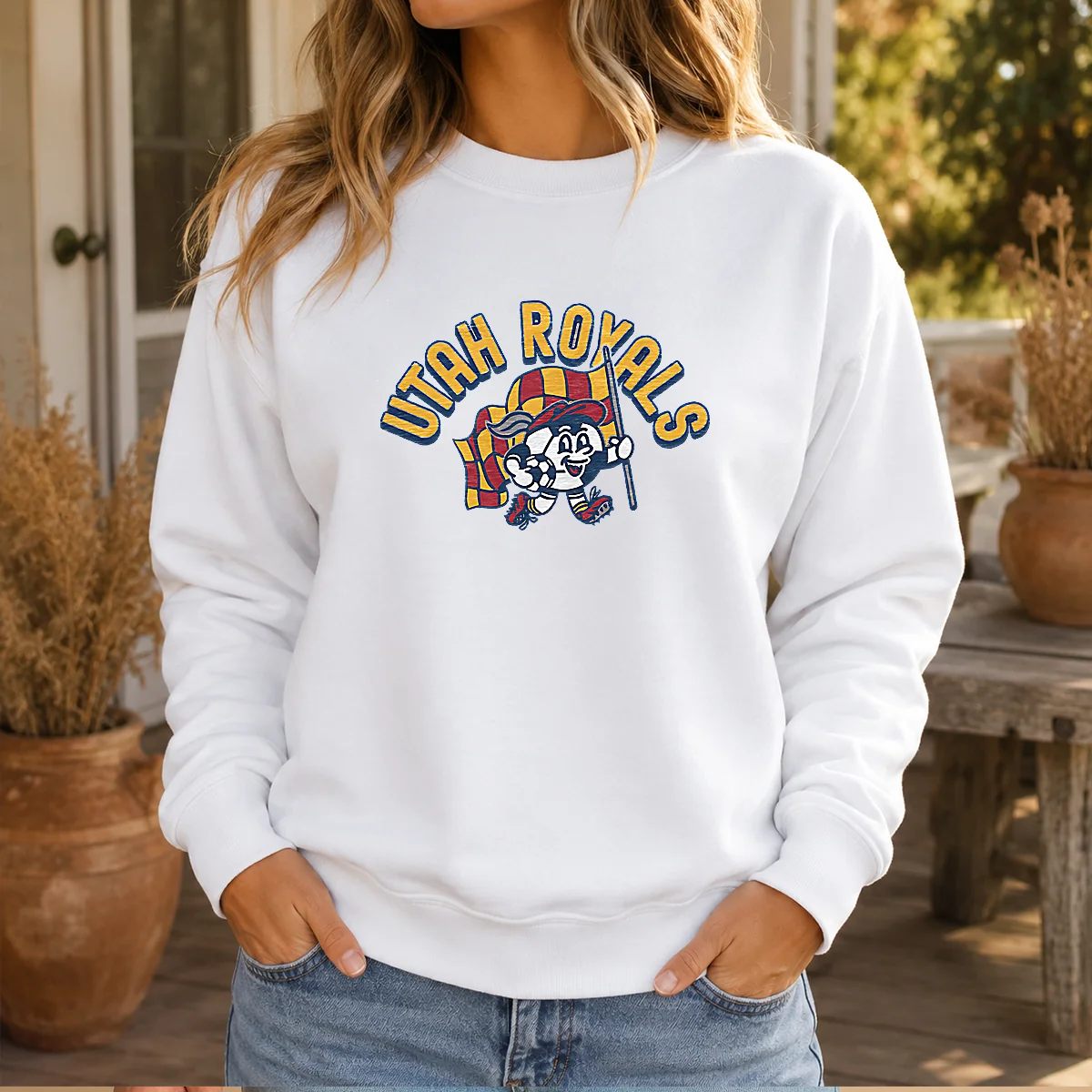 Premium Kid'S Utah Royals Soccer Player Grey Shirt - Image 6