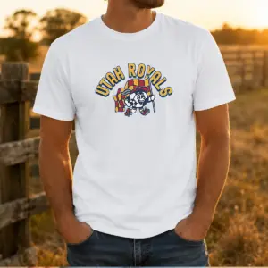 Premium Kid'S Utah Royals Soccer Player Grey Shirt