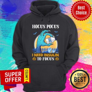 Alternative view of Hocus Pocus I Need Insulin To Focus Shirt