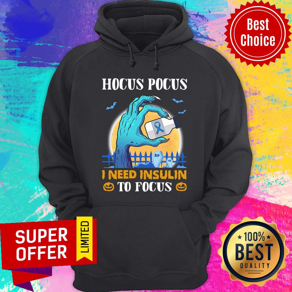 Hocus Pocus I Need Insulin To Focus Shirt - Image 2