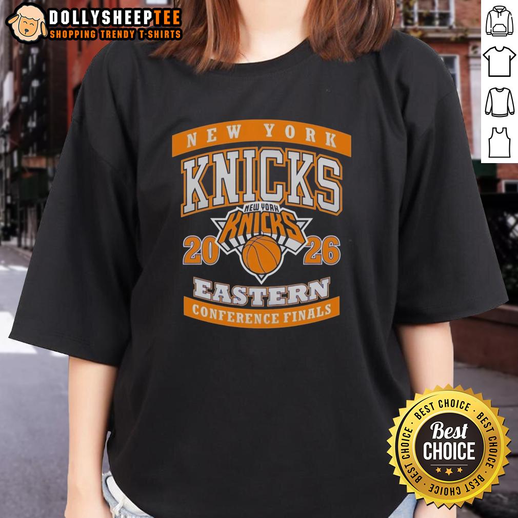 Awesome New York Knicks Eastern Conference Finals 2026 Vintage T-Shirt - Image 3