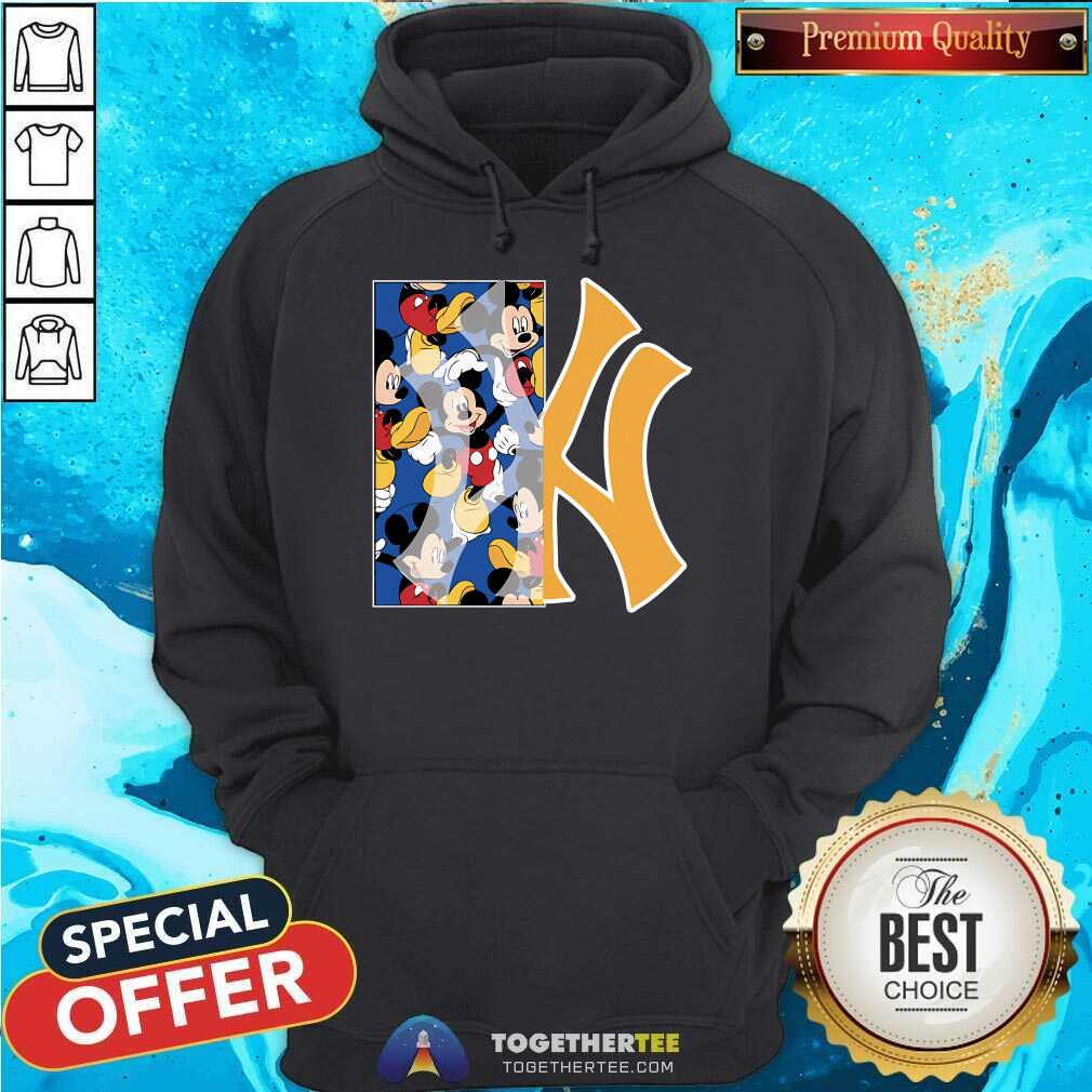 Hot MLB Mickey Pattern T-Shirt - Image 5