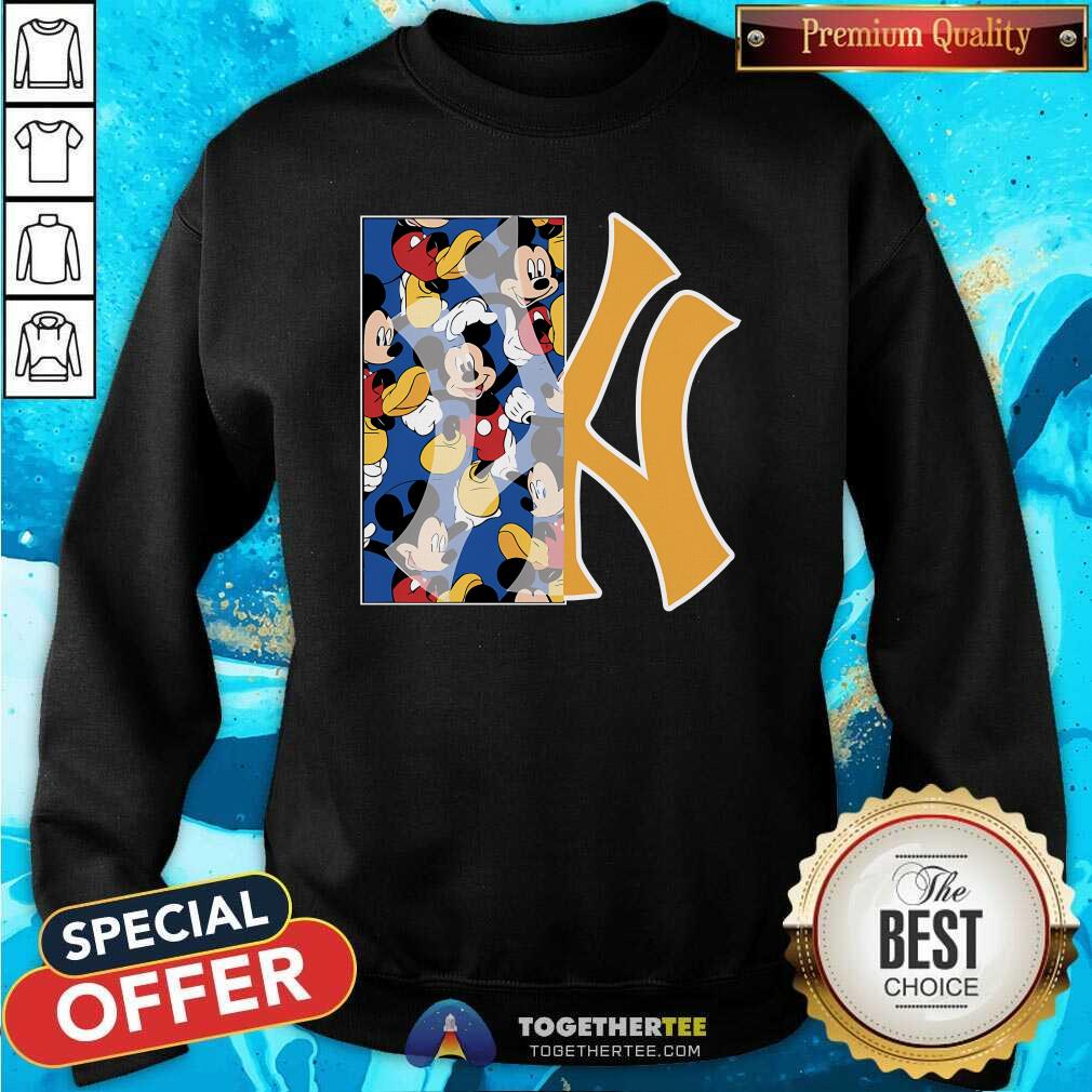 Hot MLB Mickey Pattern T-Shirt - Image 4