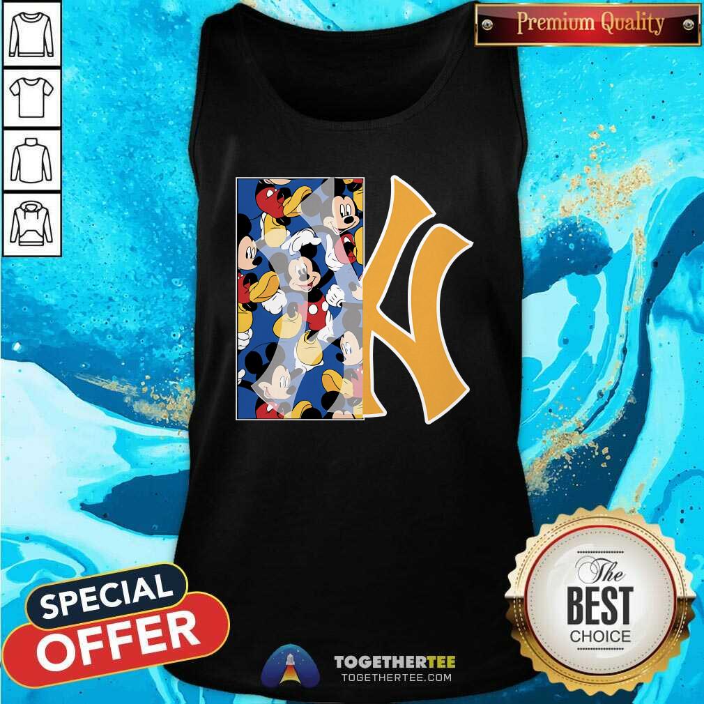 Hot MLB Mickey Pattern T-Shirt - Image 3
