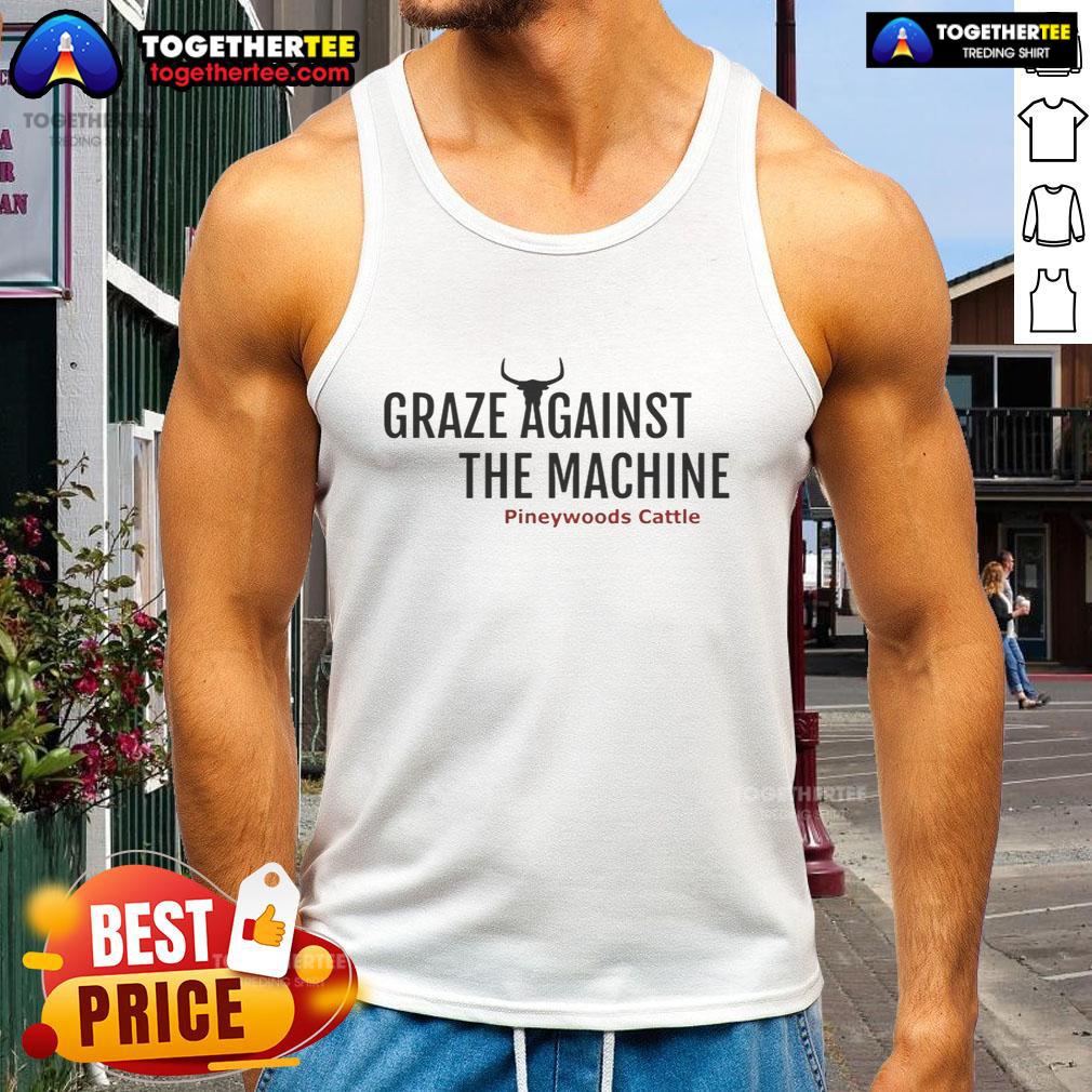Nice Graze Against The Machine Pineywoods Cattle T-Shirt - Image 4
