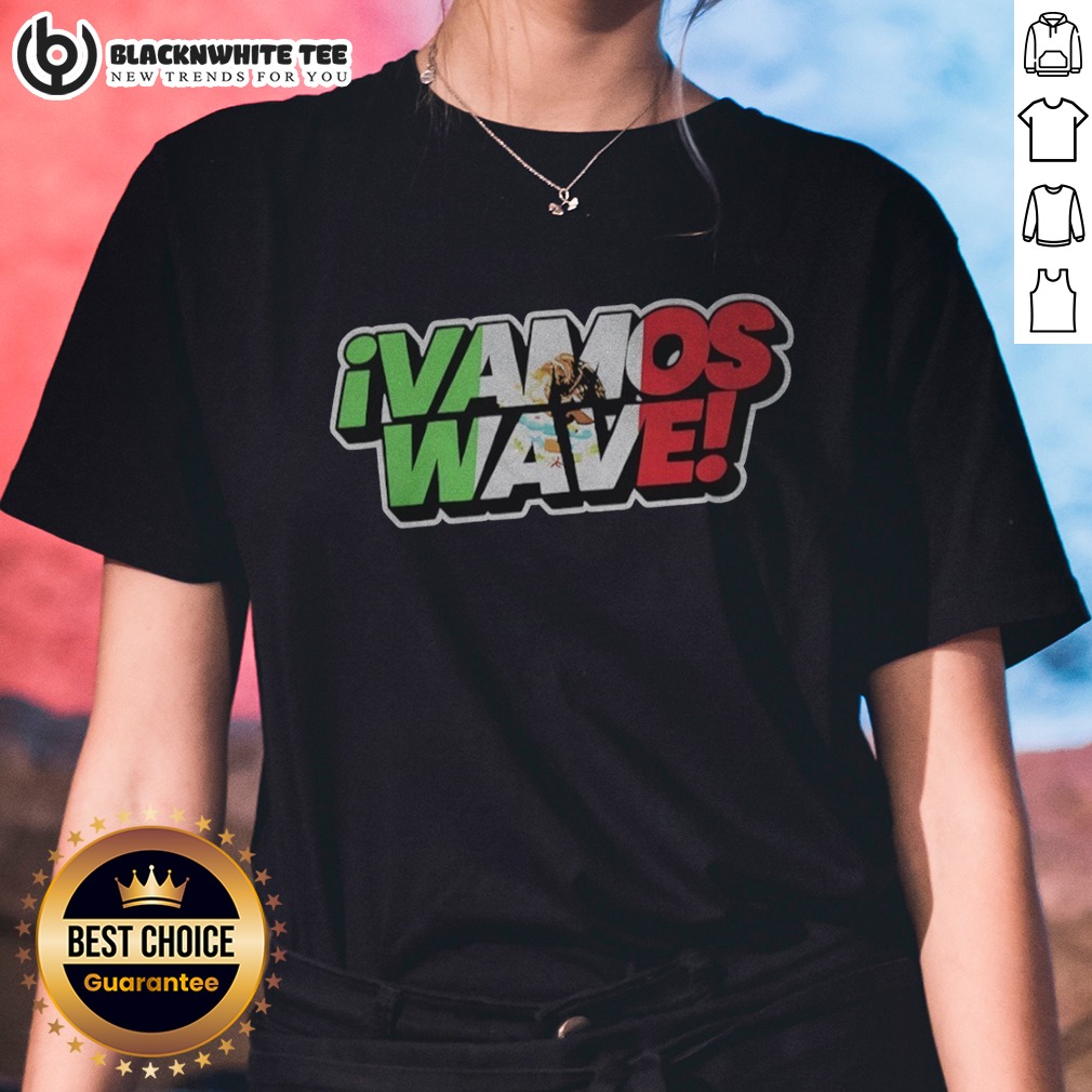 Pretty Mexico National Football Team El Tri World Cup FIFA Estadio Azteca Vamos Wave Shirt - Image 3