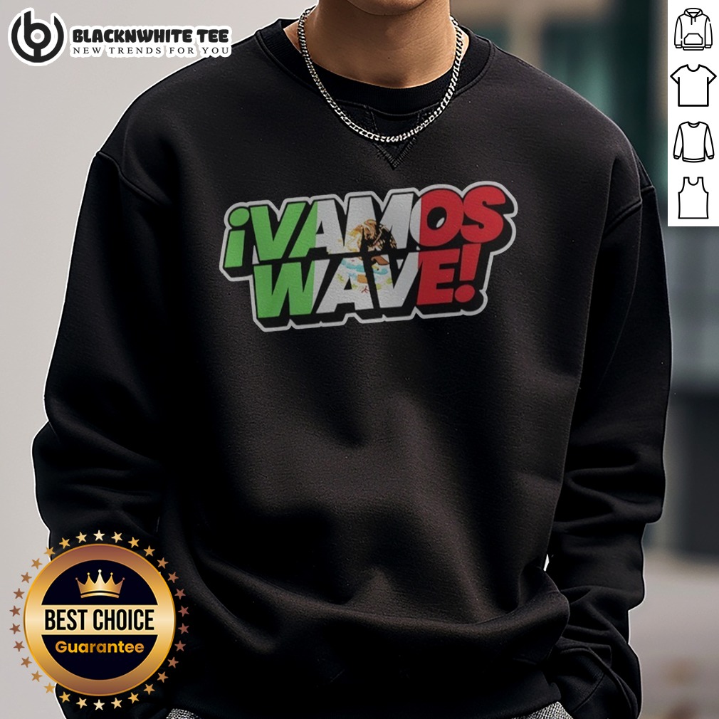 Pretty Mexico National Football Team El Tri World Cup FIFA Estadio Azteca Vamos Wave Shirt - Image 4