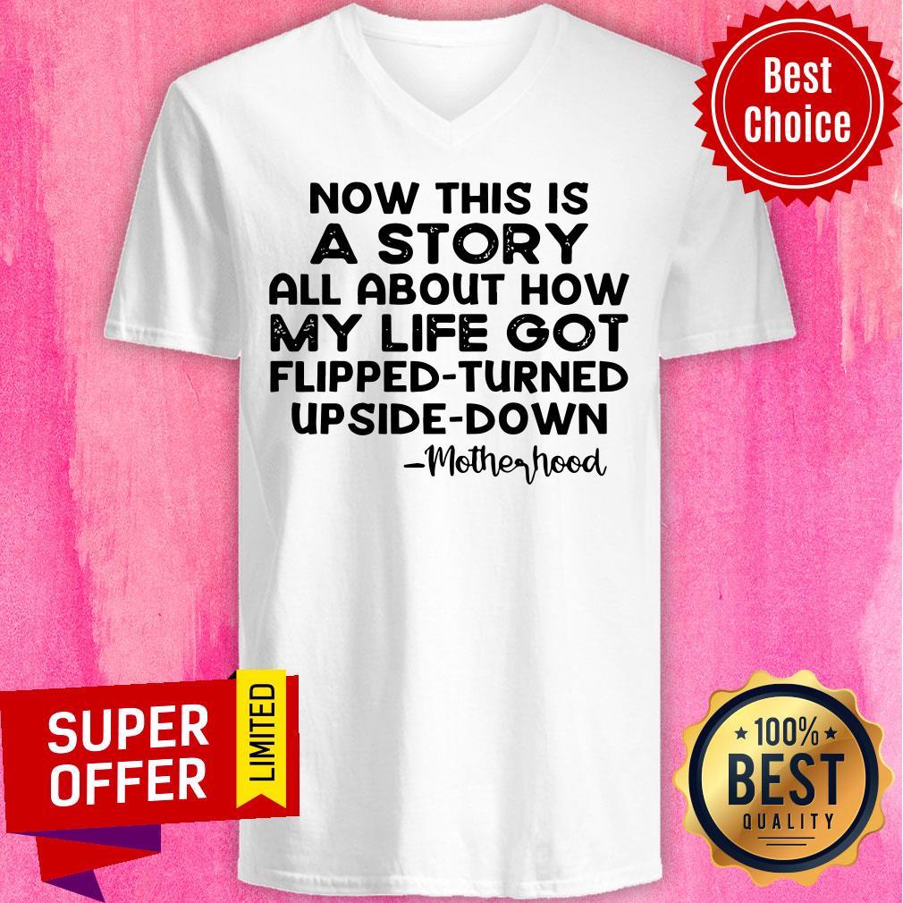 Now This Is A Story All About How My Life Got Flipped Turned Upside Down Shirt - Image 2