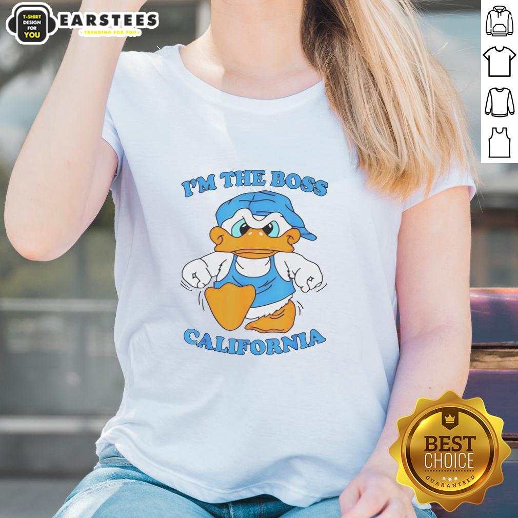 Top I'm The Boss California Duck 90s T-Shirt - Image 3