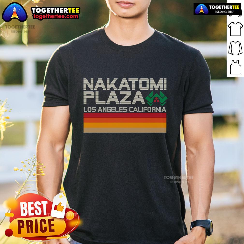 Top Nakatomi Plaza Los Angeles-California Retro T-Shirt