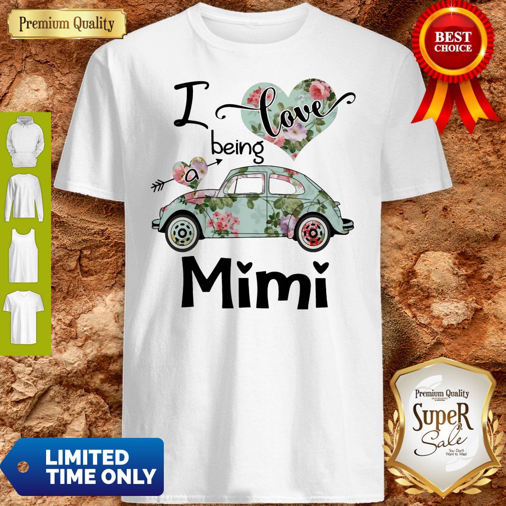Official Floral Car I Love Being A Mini Shirt
