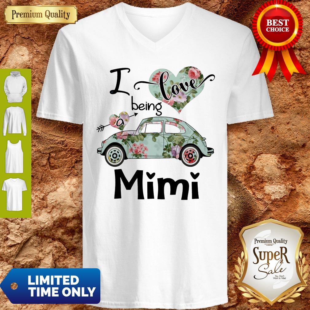 Official Floral Car I Love Being A Mini Shirt - Image 3