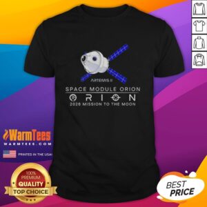 Awesome Artemis II Space Module Orion 2026 Mission To The Moon T-Shirt