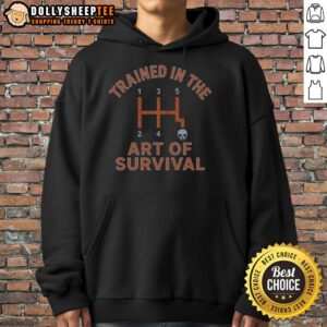 Alternative view of Nice Trained In The Art Of Survival T-Shirt
