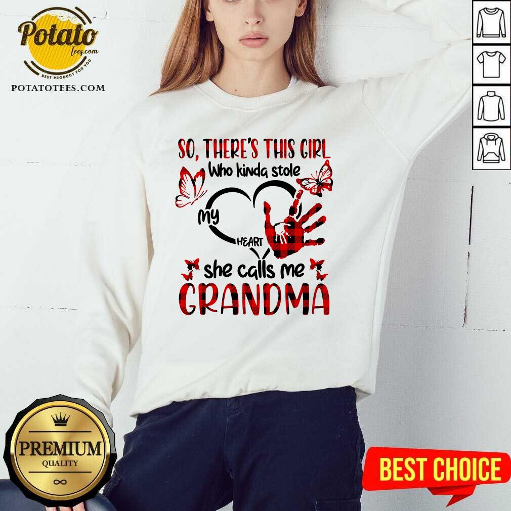 There This Girl She Call Me Grandma Shirt - Image 3