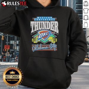 Alternative view of Awesome Western Conference Oklahoma City Thunder 2008 T-Shirt