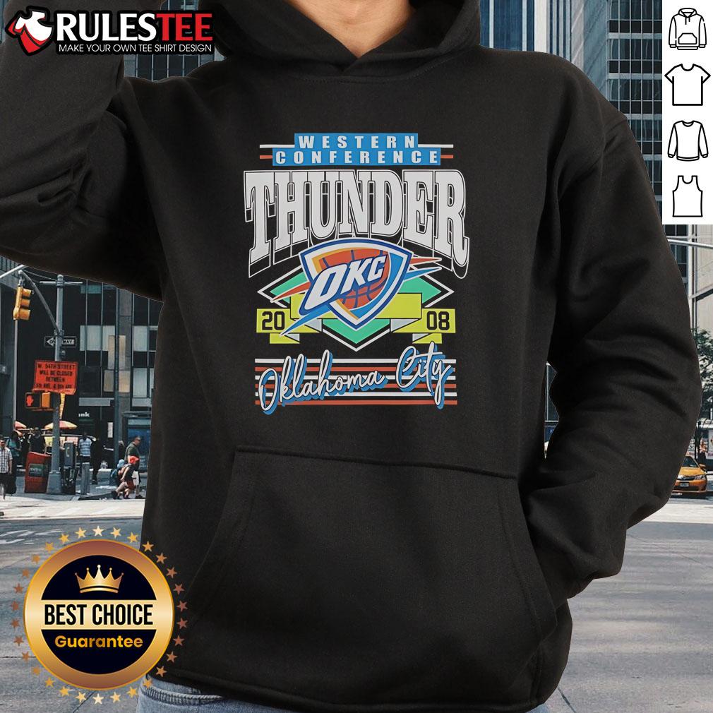 Awesome Western Conference Oklahoma City Thunder 2008 T-Shirt - Image 2