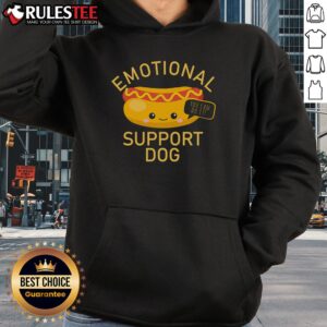 Alternative view of Cute Emotional Support Dog You Can Do It Funny Hot Dog T-Shirt