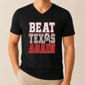 Alternative view of Pretty Oklahoma Sooners Beat Texas Again College Football Shirt