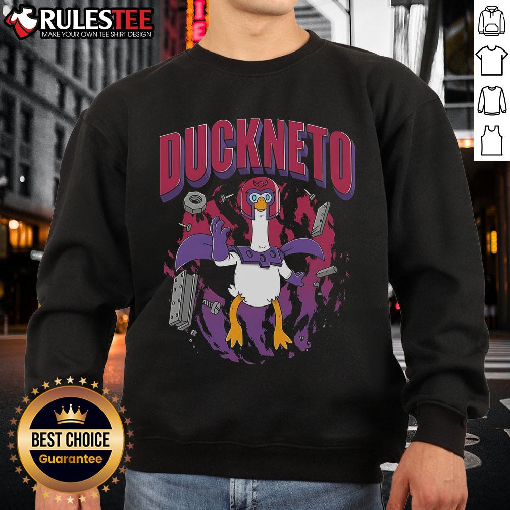 Funny Duckneto Marvel Magneto Duck T-Shirt - Image 5