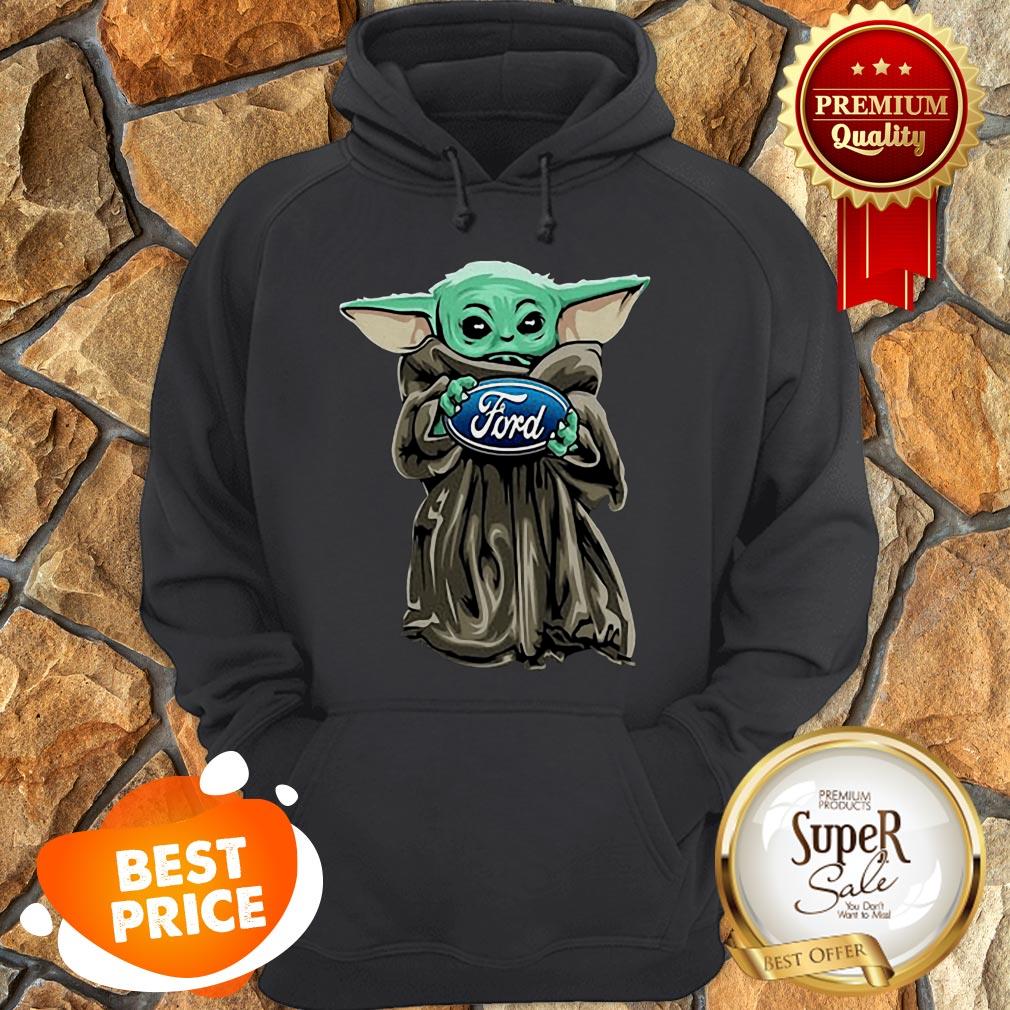 Nice Baby Yoda Hug Ford Motor Company Star Wars Shirt - Image 5