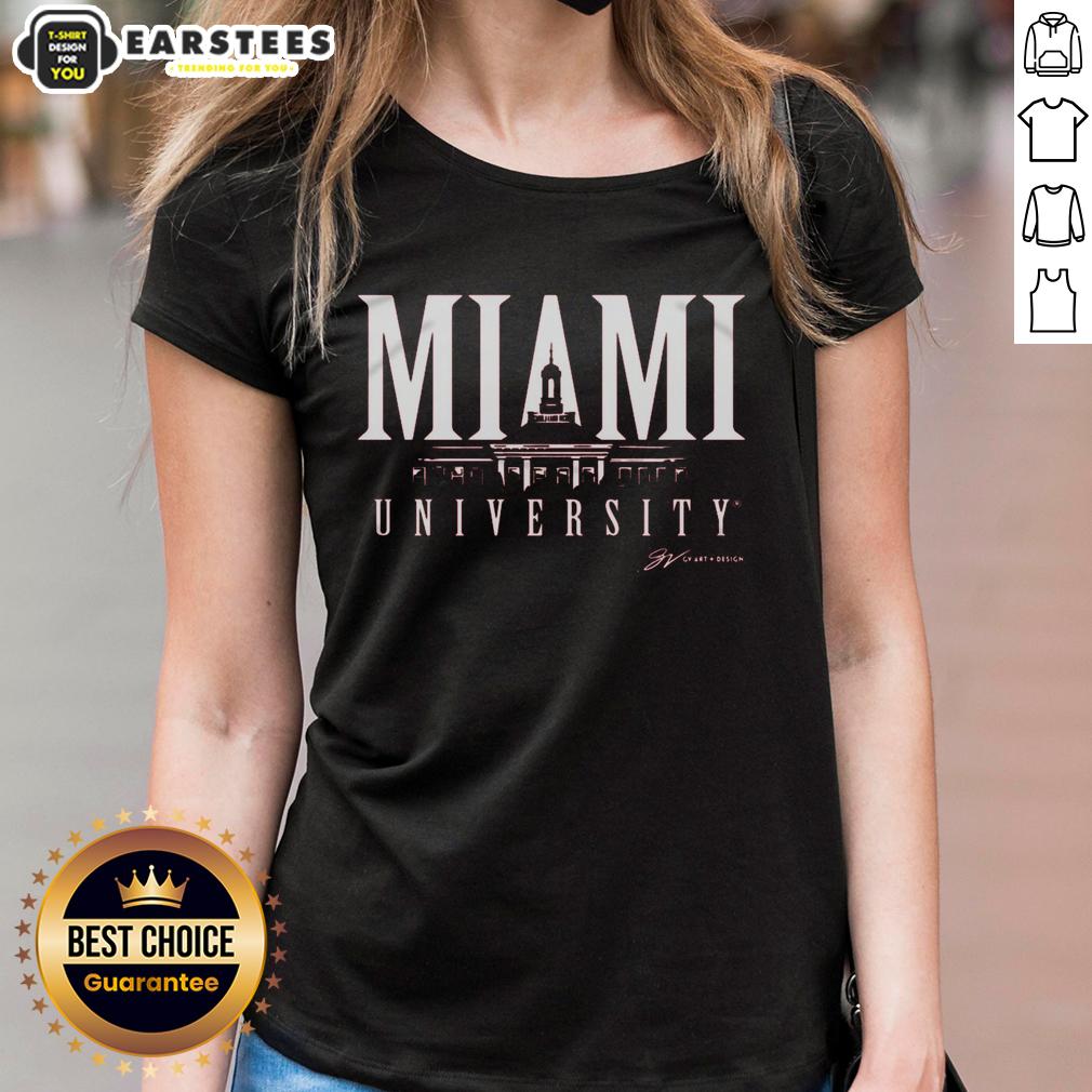 Official Miami University Bell Tower Shirt - Image 3