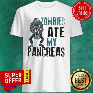 Premium Zombies Ate My Pancreas Shirt