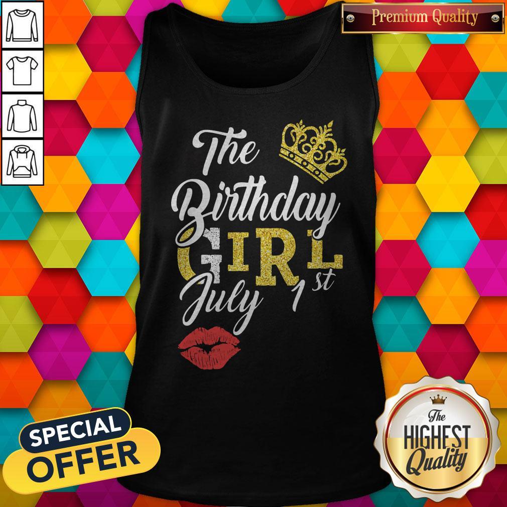 Queen Lip The Birthday Girl July 1st Diamond Shirt - Image 4