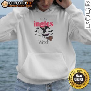 Alternative view of Official I'm The Ingles Witch Snoopy Halloween T-Shirt
