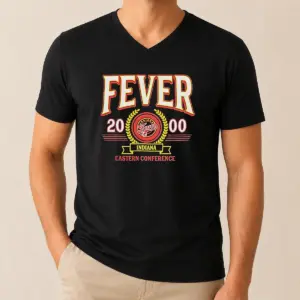 Alternative view of Funny Indiana Fever 2000 Eastern Conference Shirt