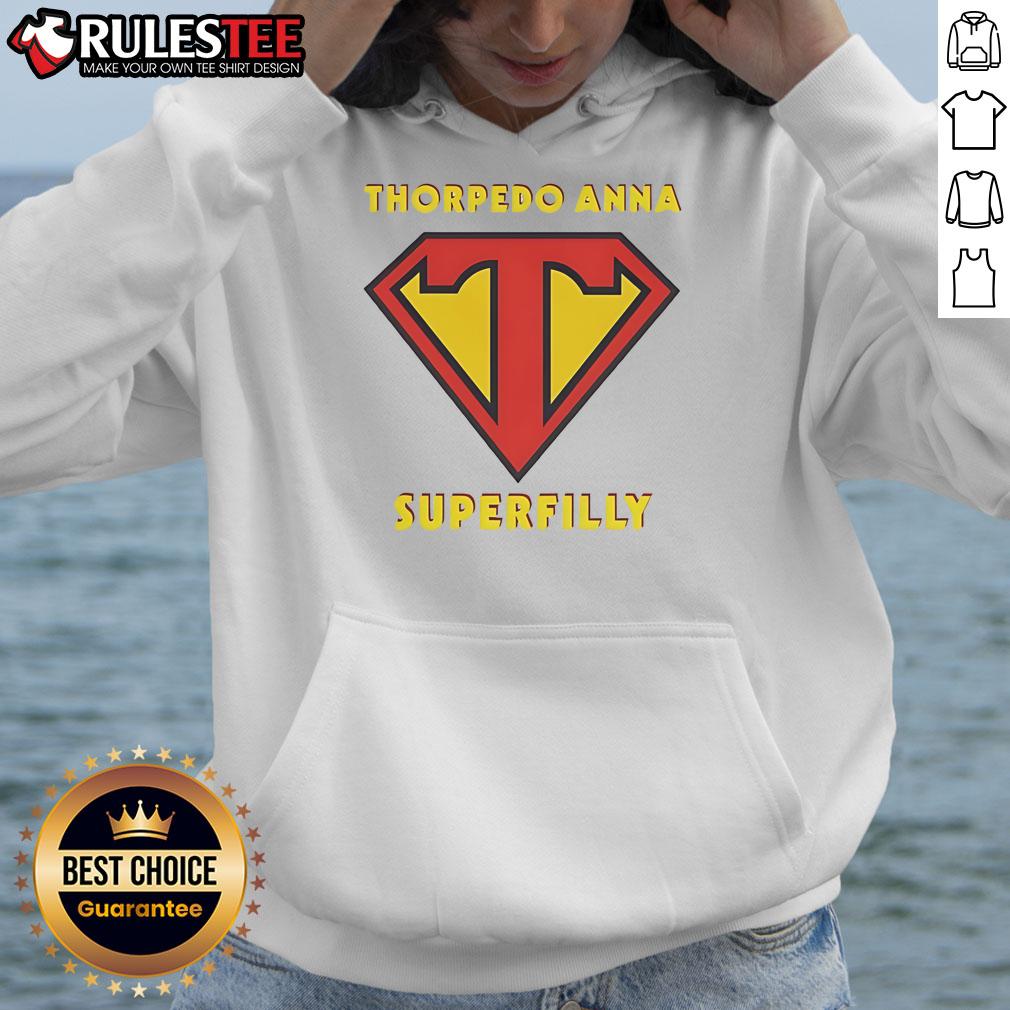 Top Thorpedo Anna Superfilly Logo T-Shirt - Image 2