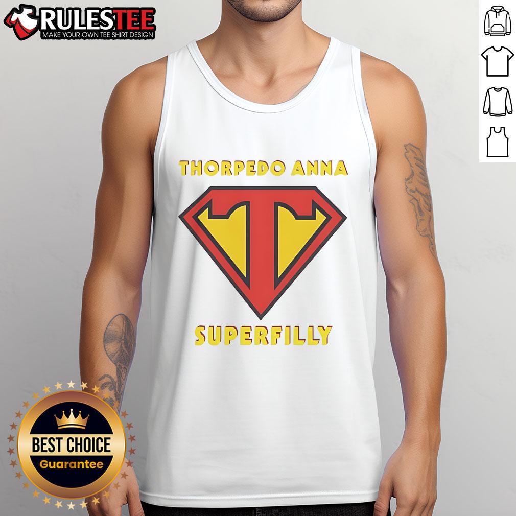 Top Thorpedo Anna Superfilly Logo T-Shirt - Image 4