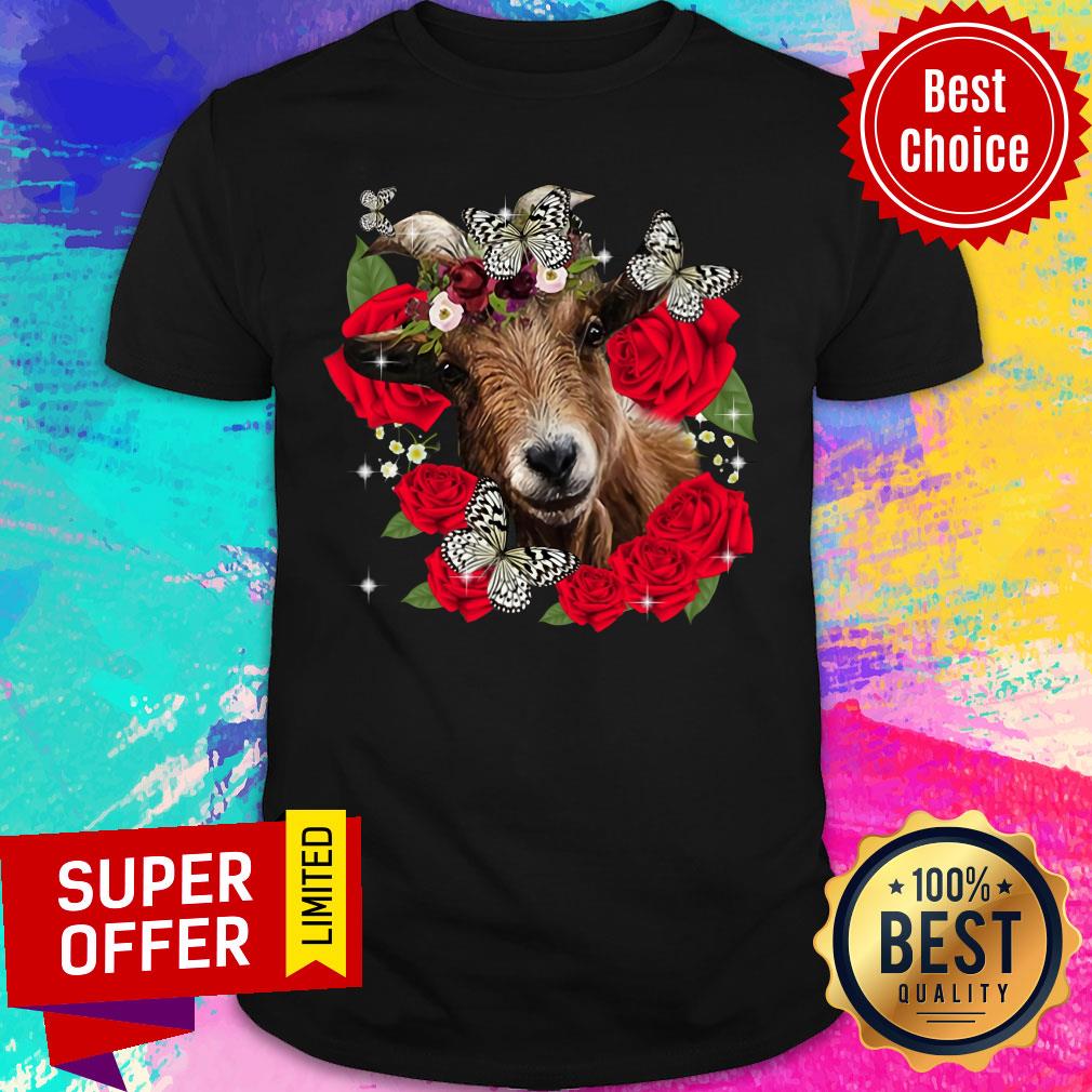 Nice Rose I Love Goat Shirt