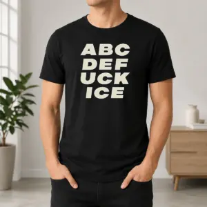 Pretty Ethan Nestor A B C D E Fuck ICE Shirt