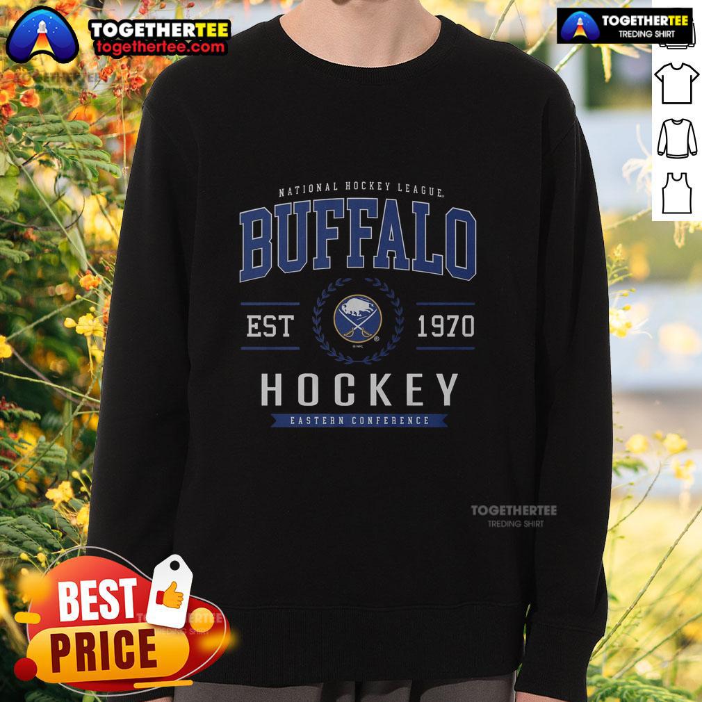 Awesome Buffalo Sabres Hockey Legacy Crest T-Shirt - Image 5