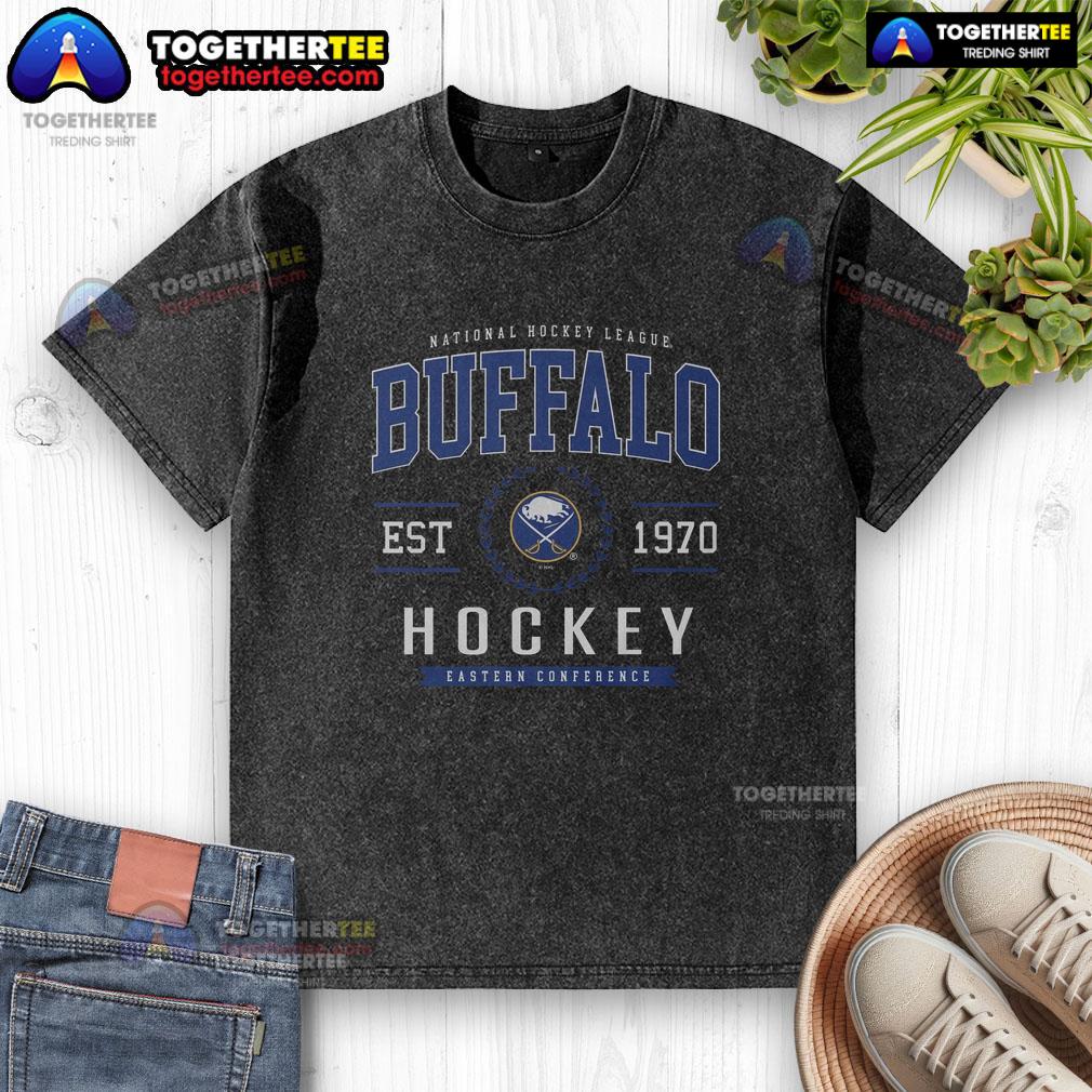 Awesome Buffalo Sabres Hockey Legacy Crest T-Shirt - Image 6