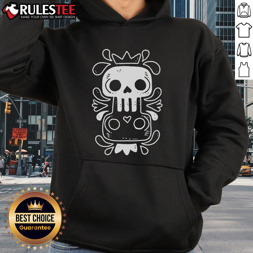 Cute Dos Calaveras Skull T-Shirt - Image 2