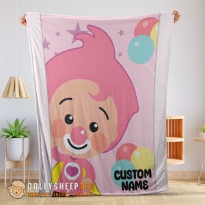Official Top Pink Plim Plim Love Blanket Fleece Customized Blanket