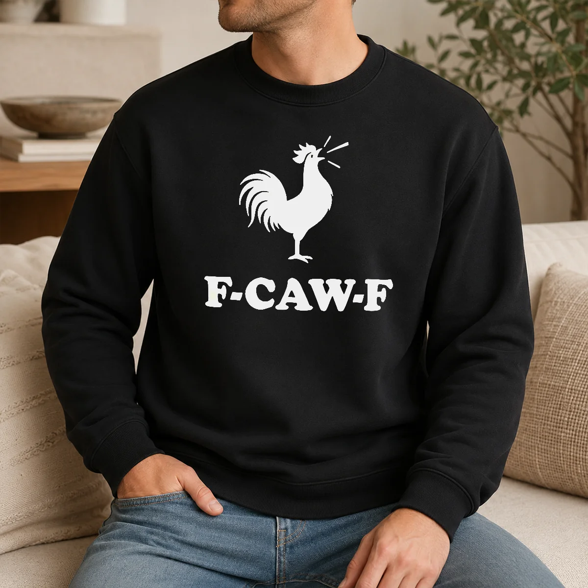 Good F CAW F Rooster Chicken Animal Shirt - Image 7
