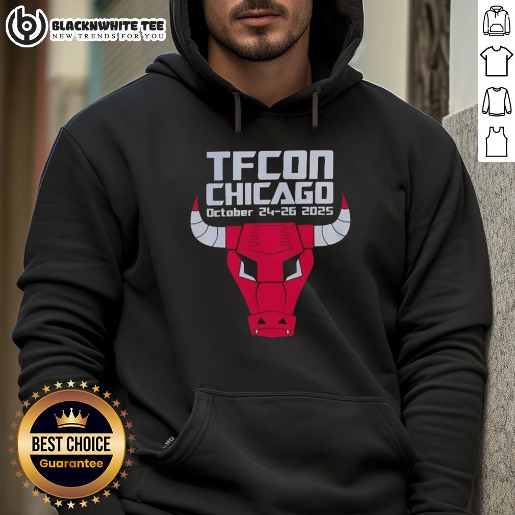 Awesome TFCon Chicago Bulls October 24-26 2025 T-Shirt - Image 2