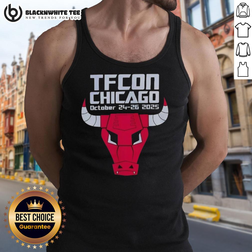 Awesome TFCon Chicago Bulls October 24-26 2025 T-Shirt - Image 4