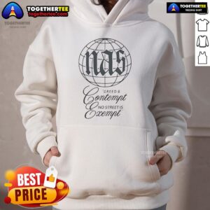 Alternative view of Official Nas Nasir Greed And Contempt T-Shirt