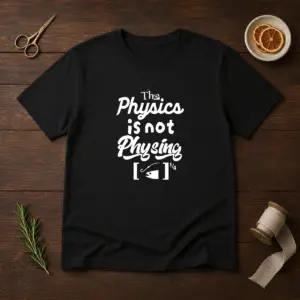Awesome The Physics Is Not Physing Geek Shirt