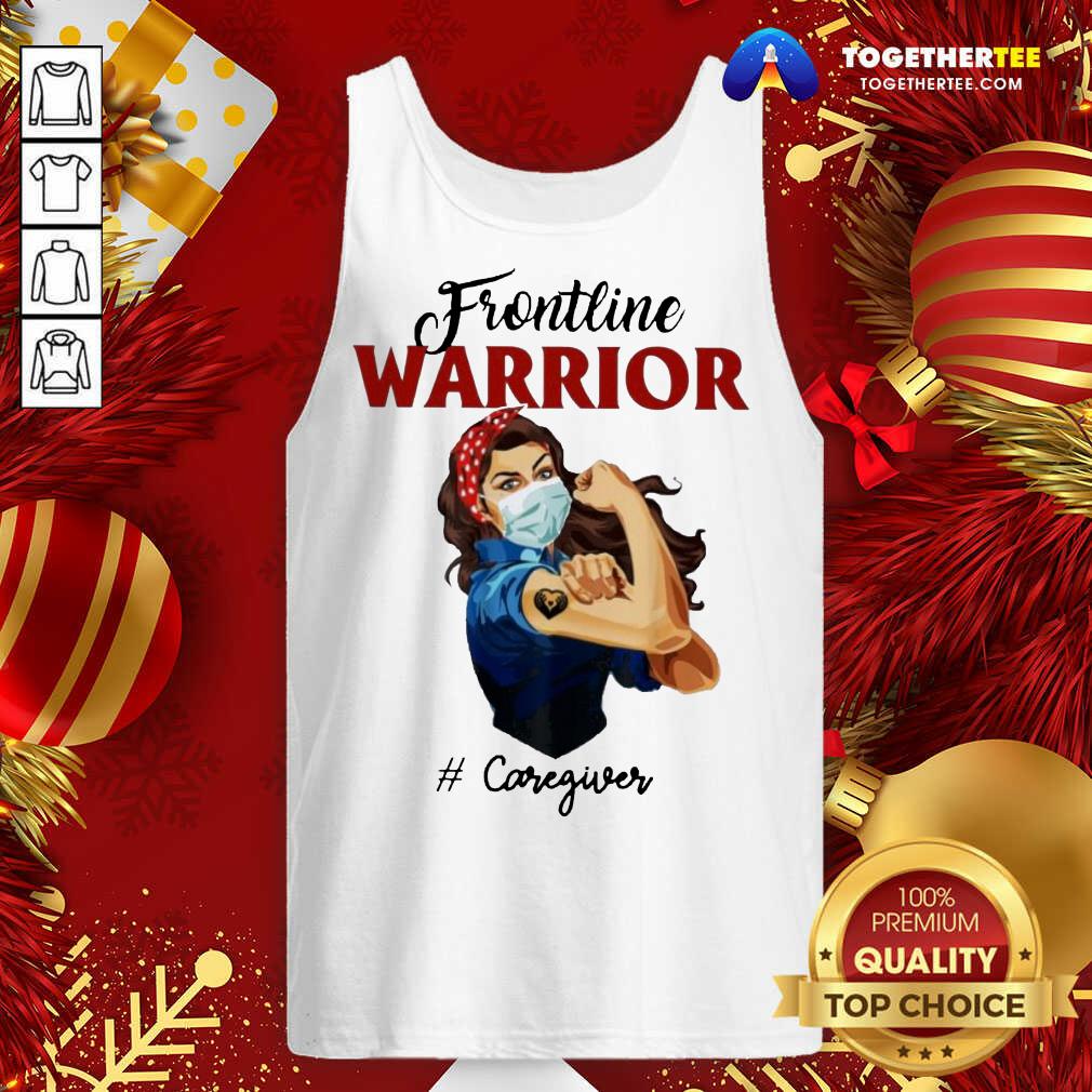 Official Strong Girl Frontline Warrior Caregiver Shirt - Image 3